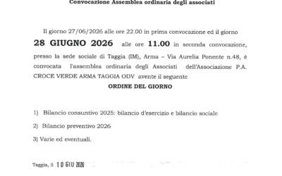 ASSEMBLEA ORDINARIA DEI SOCI 2026